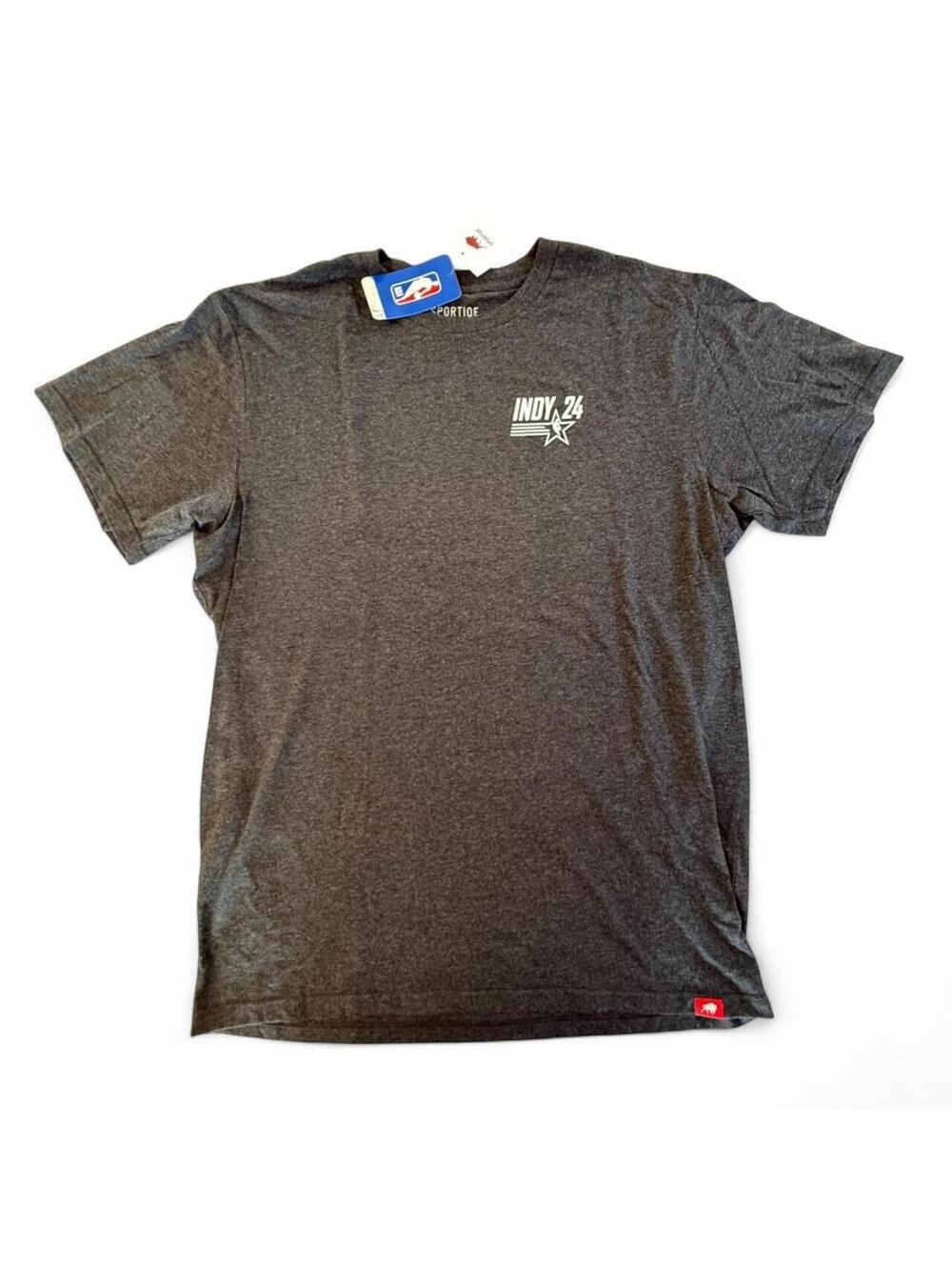 NBA INDY ALLSTAR 24 Men's Grey Tshirt